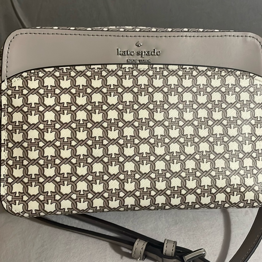 Kate Spade Link Camera Crossbody-Tan